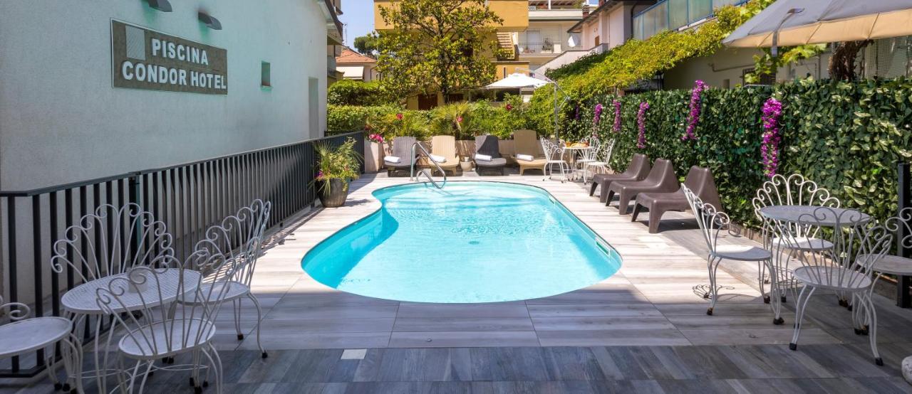 Hotel Condor-New 2024-Con Piscina Riccione Ngoại thất bức ảnh